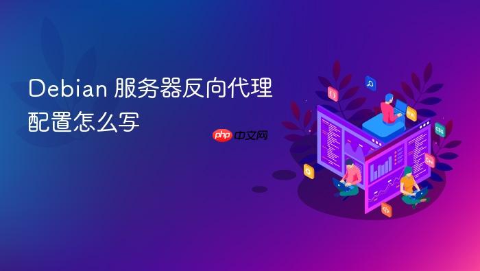debian 服务器反向代理配置怎么写