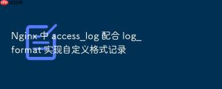 Nginx 中 access_log 配合 log_format 实现自定义格式记录