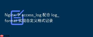 nginx 中 access_log 配合 log_format 实现自定义格式记录