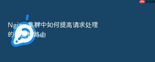 nginx 集群中如何提高请求处理的确定性路由