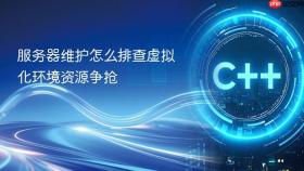 服务器维护怎么排查虚拟化环境资源争抢