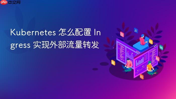 kubernetes 怎么配置 ingress 实现外部流量转发