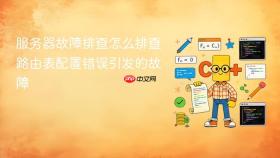 服务器故障排查怎么排查路由表配置错误引发的故障