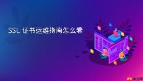 SSL 证书运维指南怎么看