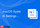 macOS System Settings 中触控栏自定义布局调整