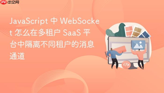 javascript 中 websocket 怎么在多租户 saas 平台中隔离不同租户的消息通道
