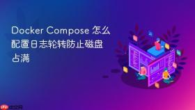 Docker Compose 怎么配置日志轮转防止磁盘占满