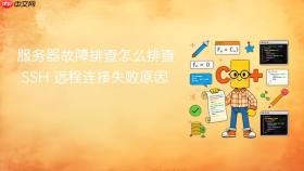 服务器故障排查怎么排查 SSH 远程连接失败原因