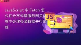 javascript 中 fetch 怎么在分布式微服务网关代理中处理多源数据并行加载
