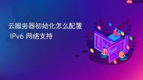 云服务器初始化怎么配置 IPv6 网络支持