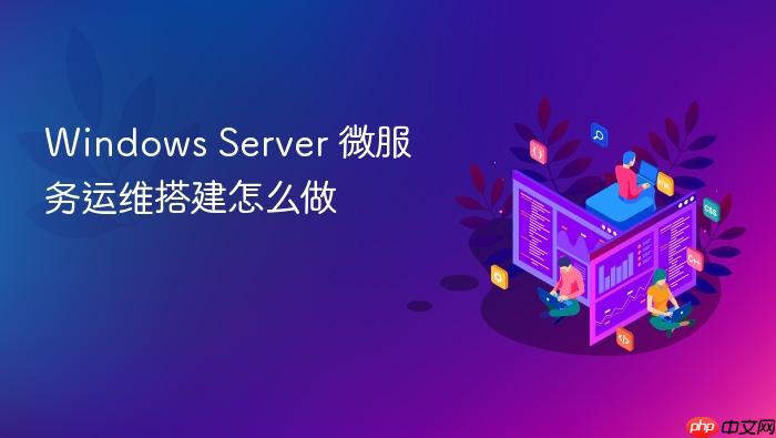 windows server 微服务运维搭建怎么做