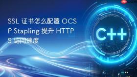 ssl 证书怎么配置 ocsp stapling 提升 https 访问速度