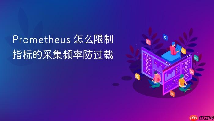 prometheus 怎么限制指标的采集频率防过载