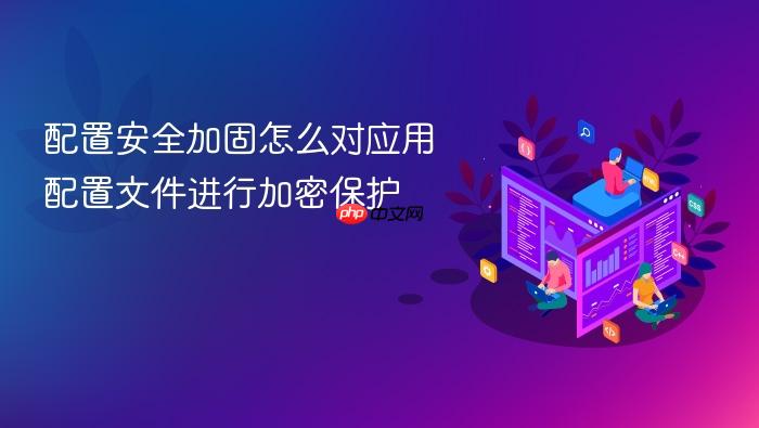 配置安全加固怎么对应用配置文件进行加密保护