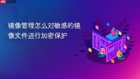 镜像管理怎么对敏感的镜像文件进行加密保护