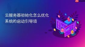 云服务器初始化怎么优化系统的启动引导项