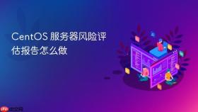 CentOS 服务器风险评估报告怎么做