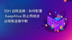 SSH 远程连接：如何配置 KeepAlive 防止网络波动导致连接中断