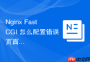 Nginx FastCGI 怎么配置错误页面重定向友好提示系统异常