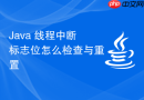 Java 线程中断标志位怎么检查与重置