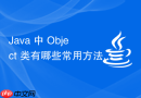 Java 中 Object 类有哪些常用方法需要重写