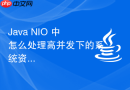 Java NIO 中怎么处理高并发下的系统资源耗尽