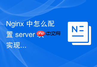 nginx 中怎么配置 server 块实现全站静态页面的本地快速托管