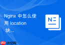 nginx 中怎么使用 location 块结合正则捕获实现动态路由重写