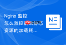 nginx 监控怎么监控前端静态资源的加载耗时与错误率