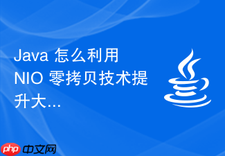 java 怎么利用 nio 零拷贝技术提升大文件上传性能