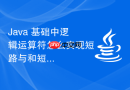 Java 基础中逻辑运算符怎么实现短路与和短路或