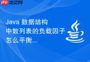 Java 数据结构中散列表的负载因子怎么平衡时间与空间