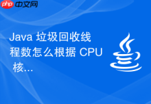 Java 垃圾回收线程数怎么根据 CPU 核心数配置
