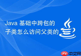 java 基础中跨包的子类怎么访问父类的 `protected` 成员