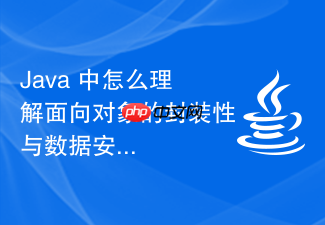 java 中怎么理解面向对象的封装性与数据安全
