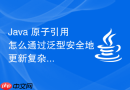 Java 原子引用怎么通过泛型安全地更新复杂业务对象