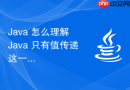 Java 怎么理解 Java 只有值传递这一特性