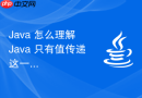 java 怎么理解 java 只有值传递这一特性