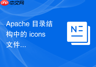 apache 目录结构中的 icons 文件夹怎么配置默认图标资源