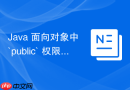 java 面向对象中 `public` 权限怎么控制全局访问