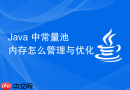 java 中常量池内存怎么管理与优化