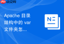 apache 目录结构中的 var 文件夹怎么规划运行时临时数据