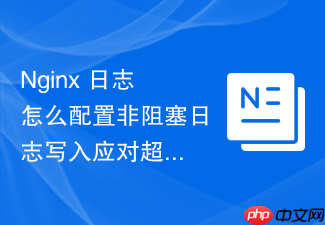 nginx 日志怎么配置非阻塞日志写入应对超高并发冲击