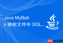 java mybatis 映射文件中 sql 语句太长怎么合理拆分