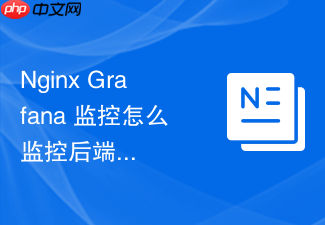 nginx grafana 监控怎么监控后端服务宕机时的故障转移耗时
