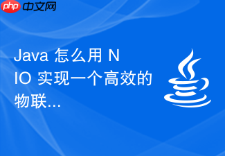 java 怎么用 nio 实现一个高效的物联网设备接入网关