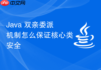 java 双亲委派机制怎么保证核心类安全
