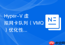 Hyper-V 虚拟网卡队列（VMQ）优化性能