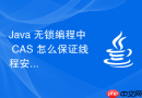 java 无锁编程中 cas 怎么保证线程安全