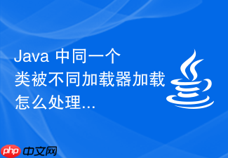 java 中同一个类被不同加载器加载怎么处理